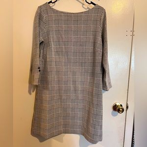 Ann Taylor Glen Plaid Dress